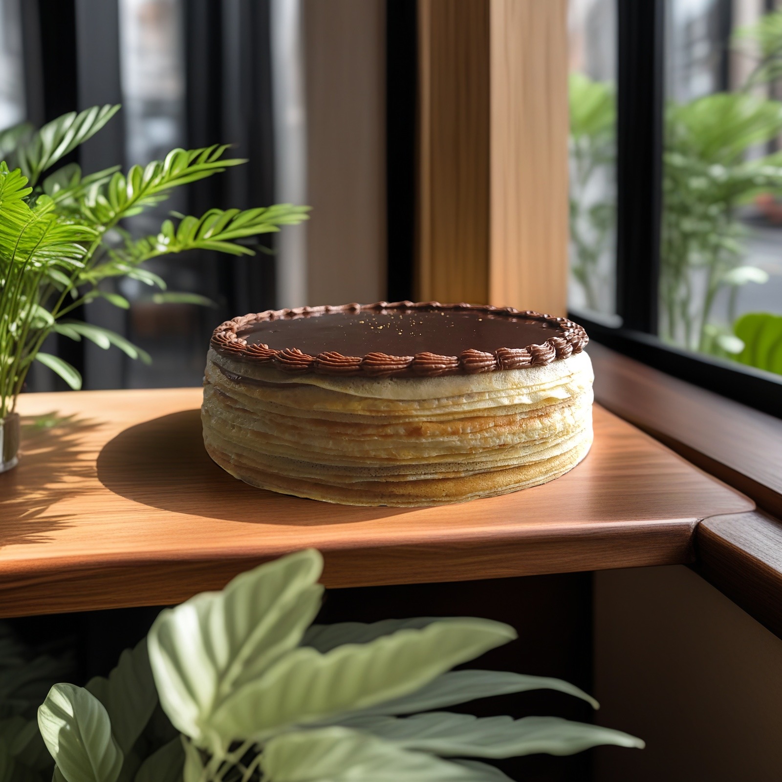 72%苦甜巧克力千層