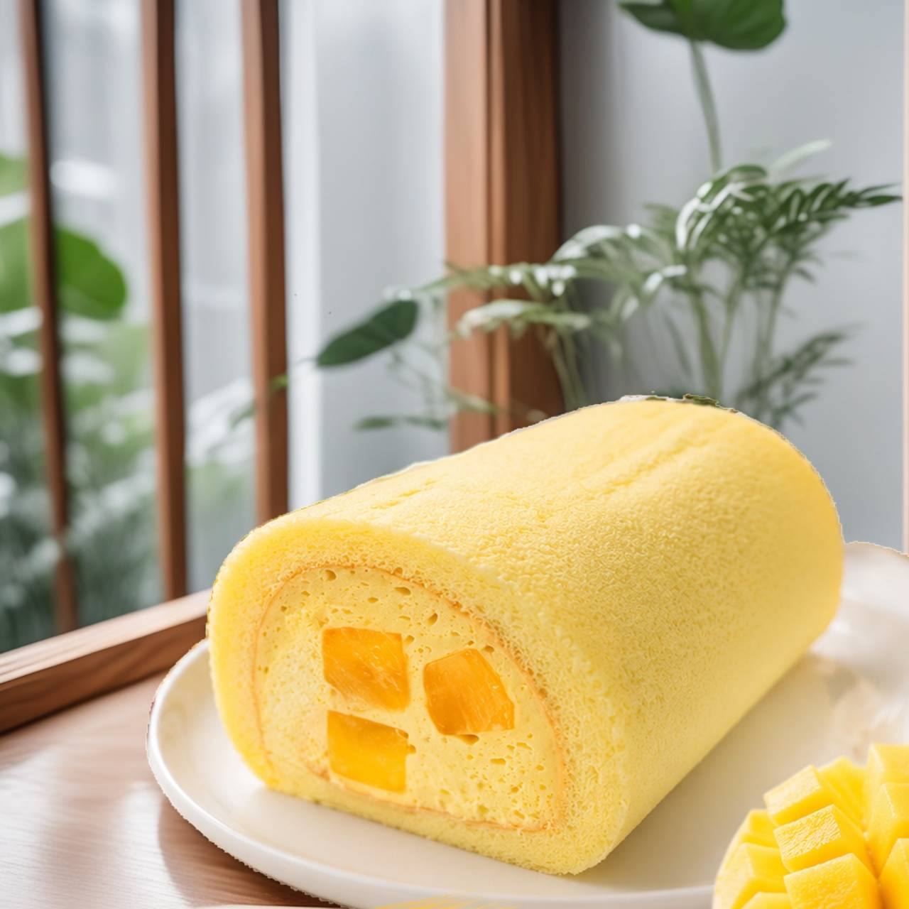 夏季限定—愛文芒果蛋糕捲系列